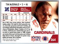 1991 Pro Set Tim McDonald #264
