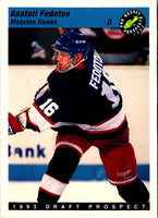 1993 Classic Pro Prospects Anatoli Fedotov #97