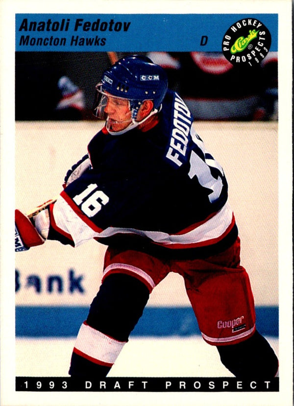 1993 Classic Pro Prospects Anatoli Fedotov #97