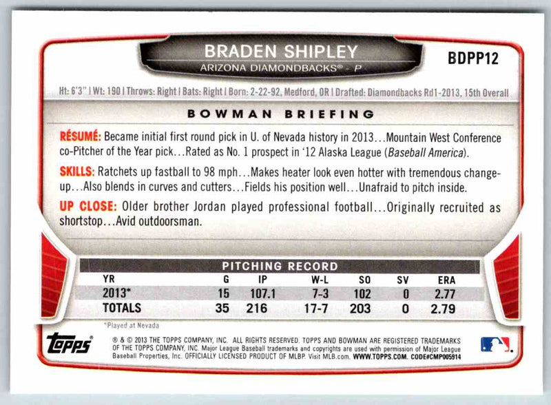 2013 Bowman Braden Shipley