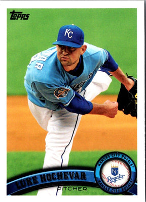 2011 Topps Luke Hochevar #620