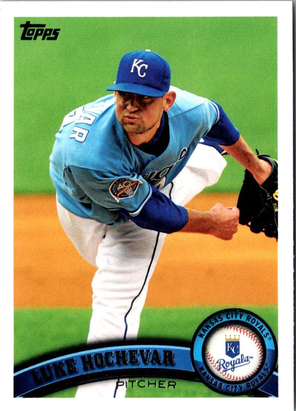 2011 Topps Luke Hochevar #620