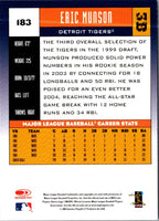 2005 Donruss Eric Munson #183