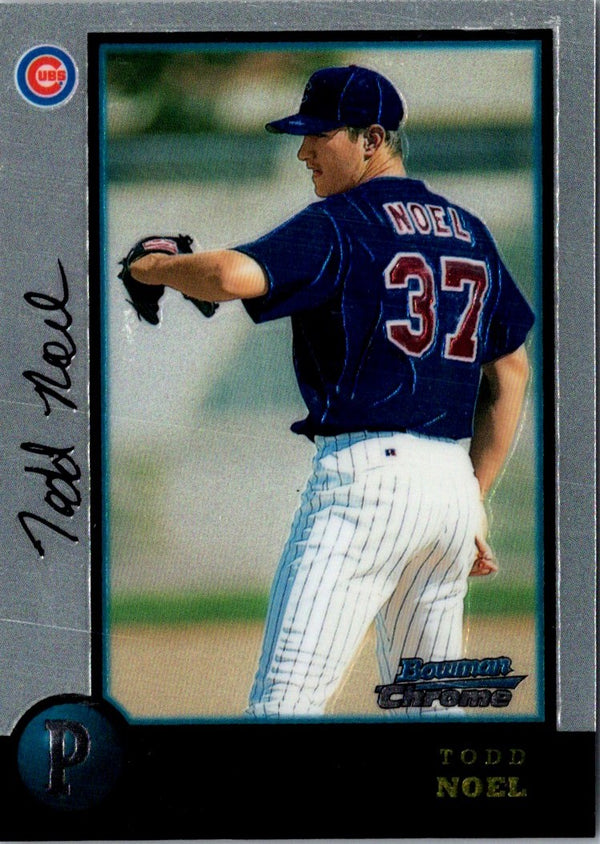 1998 Bowman Chrome Todd Noel #191