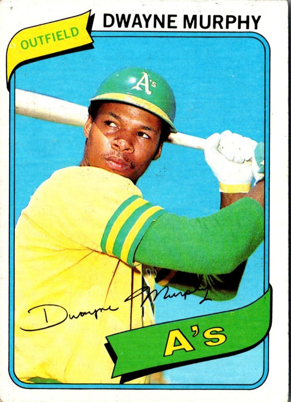 1980 Topps Dwayne Murphy #461