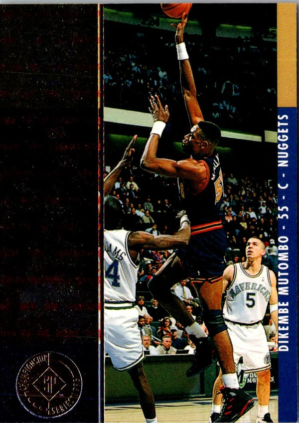 1994 SP Championship Die Cuts Dikembe Mutombo #7