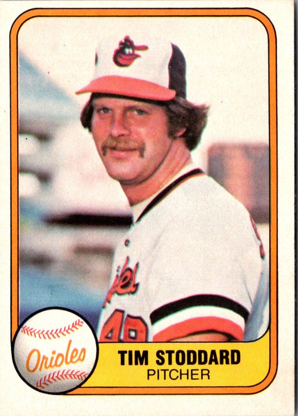 1981 Fleer Tim Stoddard #176