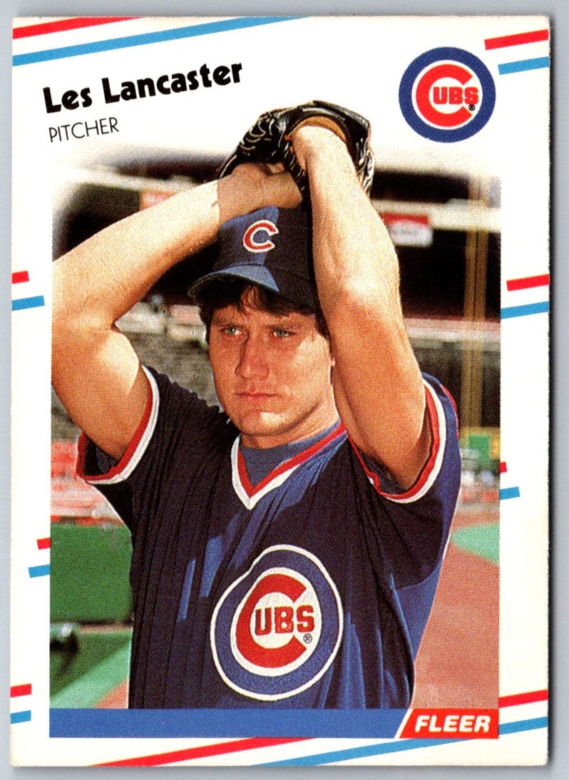 1988 Fleer Les Lancaster