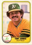 1981 Fleer Tony Armas