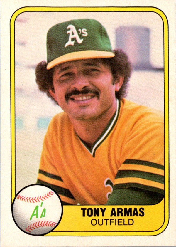 1981 Fleer Tony Armas #575