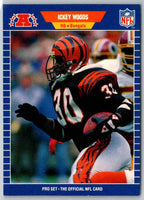 1989 NFL Proset Ickey Woods #70
