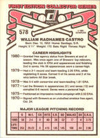 1981 Donruss Bill Castro #578