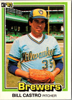 1981 Donruss Bill Castro #578