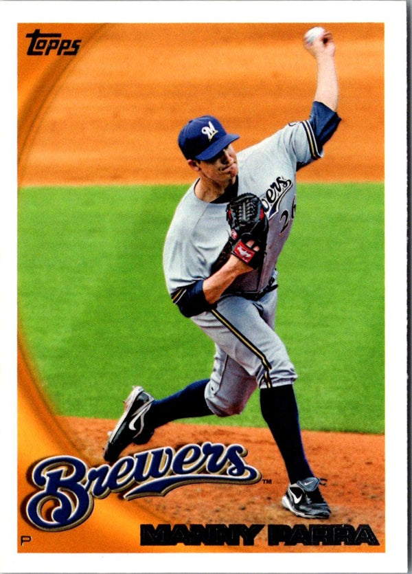 2010 Topps Manny Parra #391