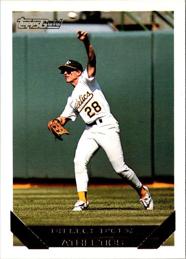 1993 Topps Gold Eric Fox #46