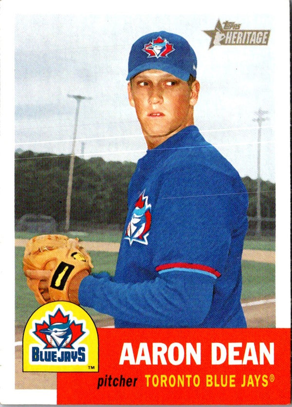 2002 Topps Heritage Aaron Dean #173 Rookie