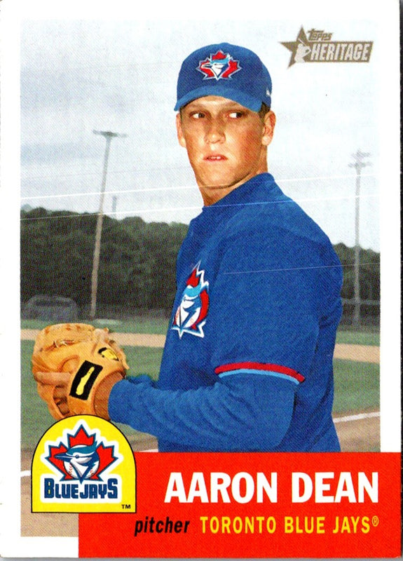 2002 Topps Heritage Aaron Dean #173 Rookie