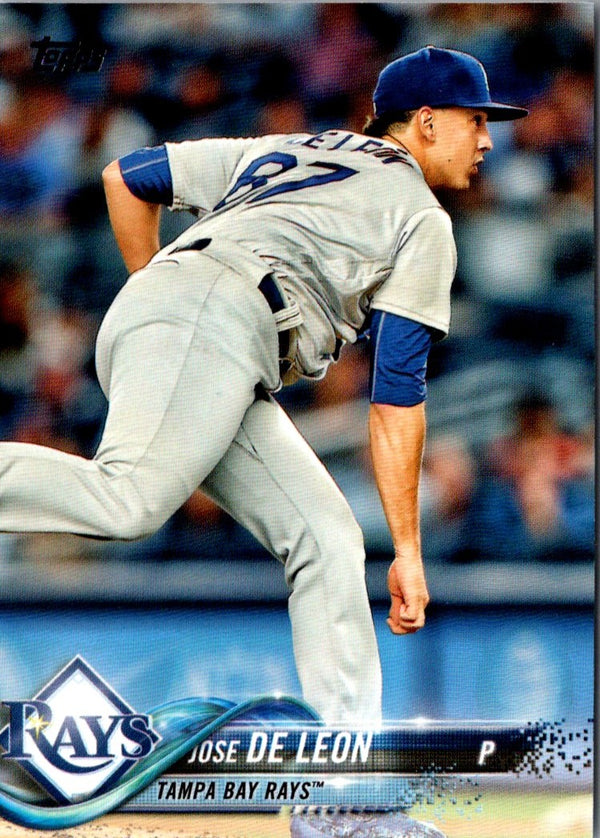 2018 Topps Jose de Leon #646