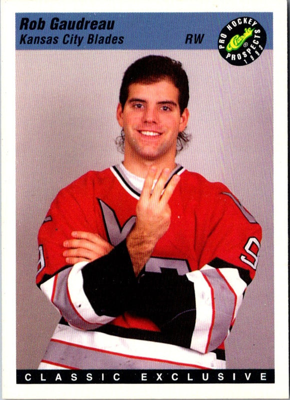1993 Classic Pro Prospects Rob Gaudreau #16
