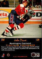 1991 Pro Set Platinum John Druce #129