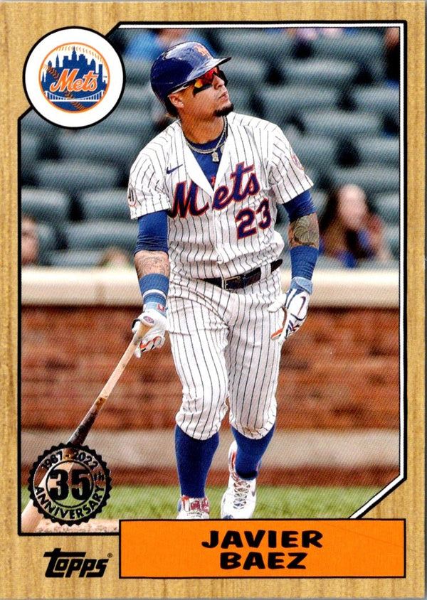 2021 Topps Javier Baez #BPB-JB