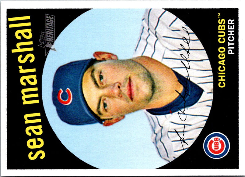 2008 Topps Heritage Sean Marshall