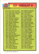 1991 Bowman Checklist