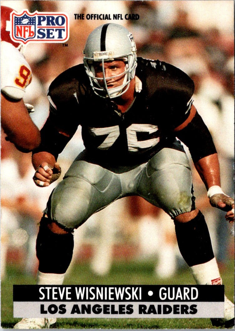 1991 Pro Set Steve Wisniewski