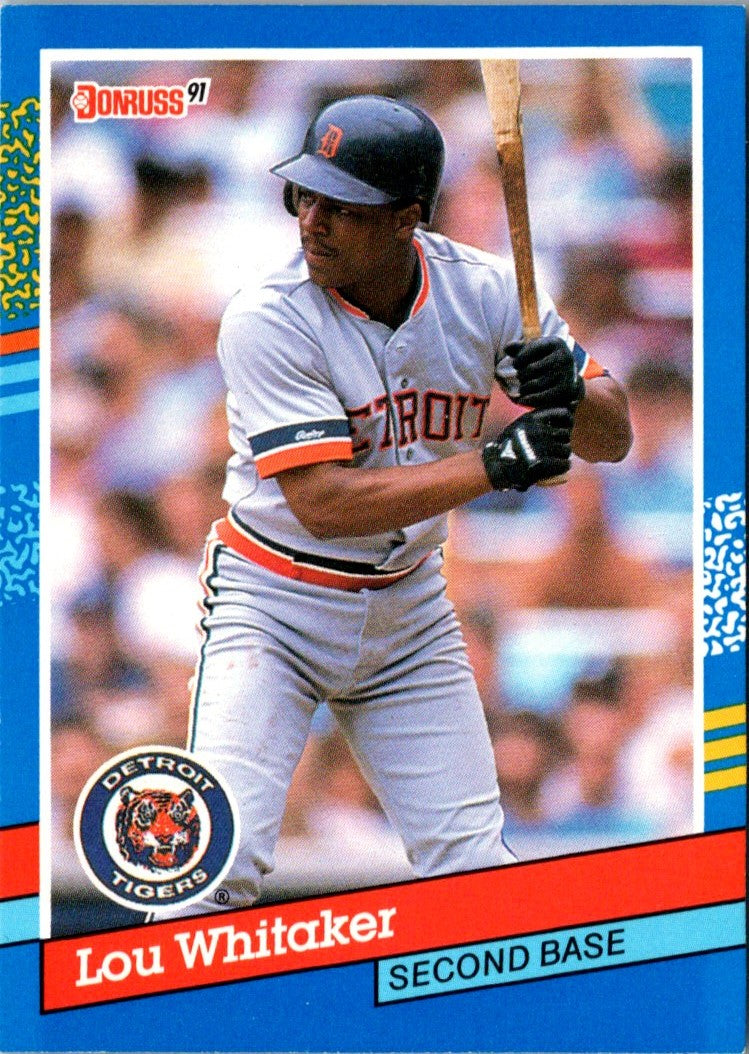 1991 Donruss Lou Whitaker