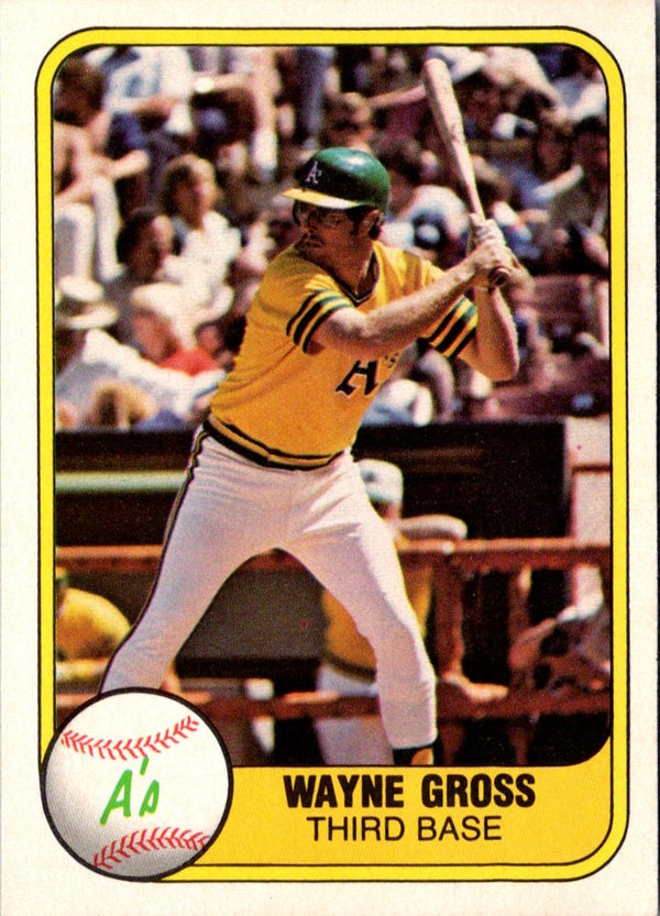 1981 Fleer Wayne Gross #587