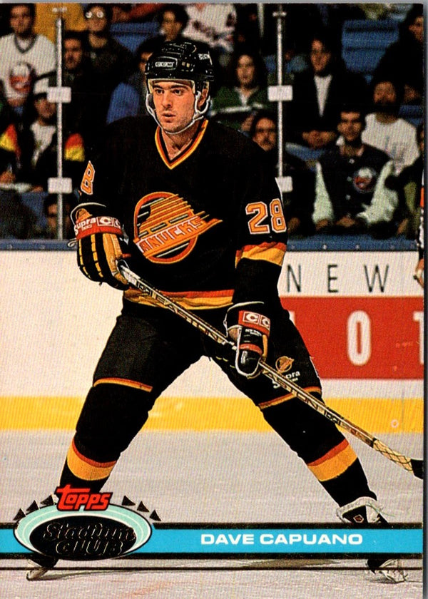 1991 Stadium Club Dave Capuano #53