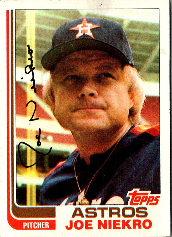 1982 Topps Joe Niekro #611