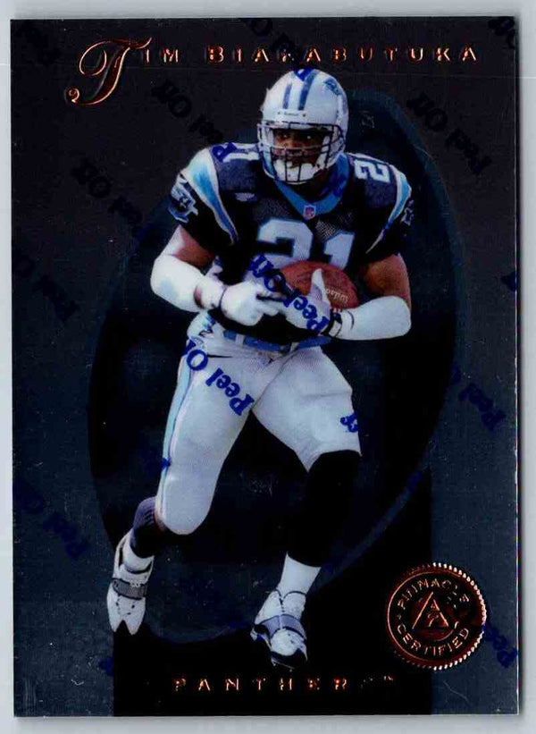 1997 Pinnacle Certified NFL Tim Biakabutuka #40