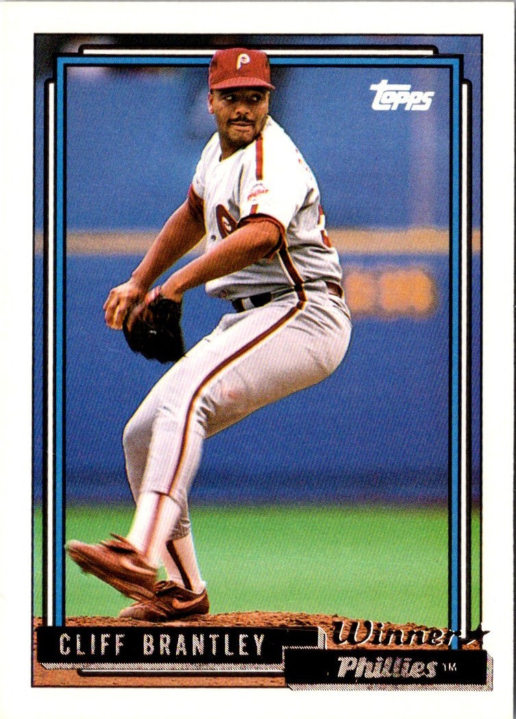 1992 Topps Cliff Brantley