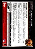 2010 Bowman Chrome Jayson Werth #17