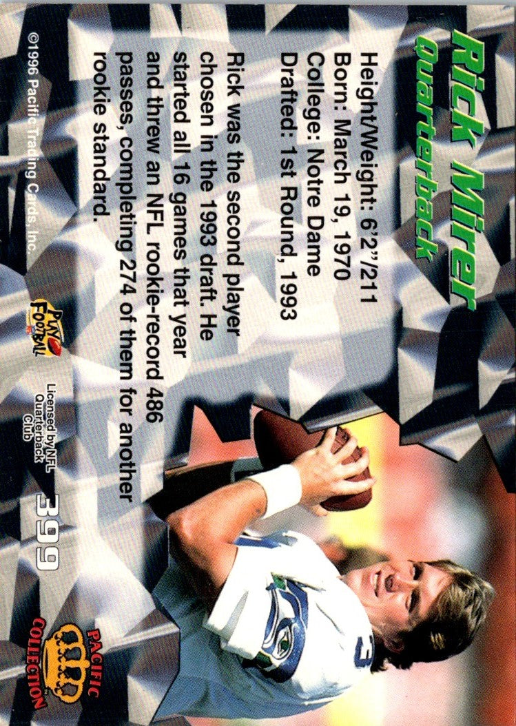 1996 Pacific Rick Mirer