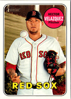 2018 Topps Heritage Hector Velazquez #516
