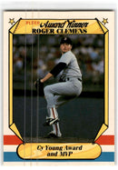 1987 Fleer Award Winners Roger Clemens
