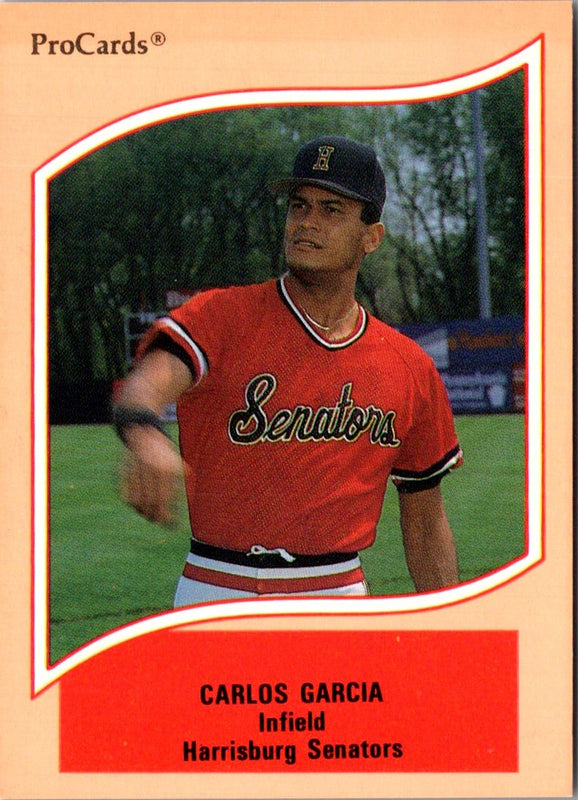 1990 ProCards A and AA Carlos Garcia #28