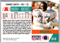 1991 Pro Set Sammie Smith #213