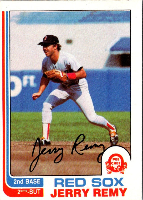 1982 O-Pee-Chee Jerry Remy #25