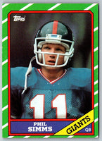 1986 Topps Phil Simms #138