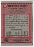 1990 Topps Christian Okoye #253
