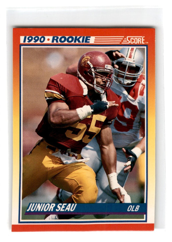 1990 Score Junior Seau #302 Rookie
