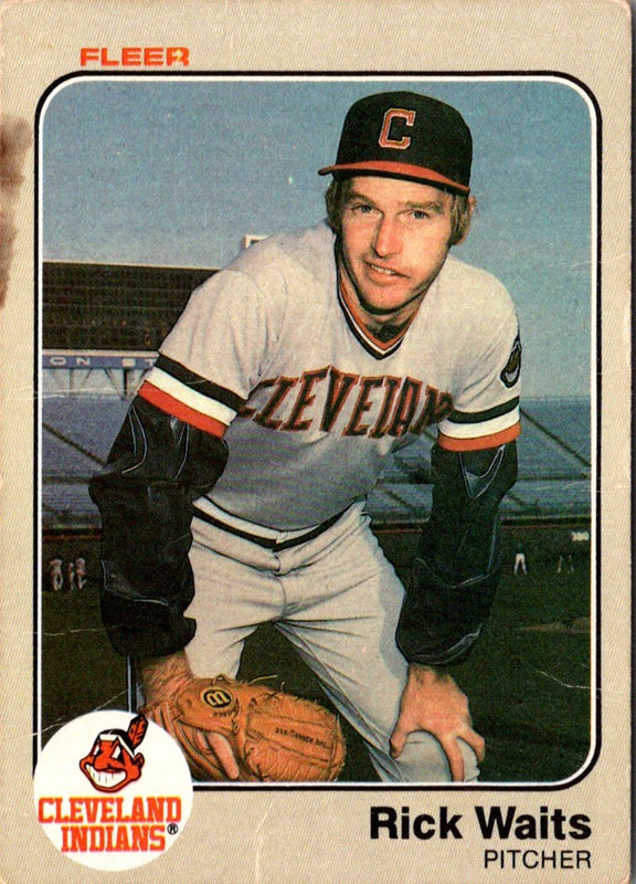 1983 Fleer Rick Waits #422