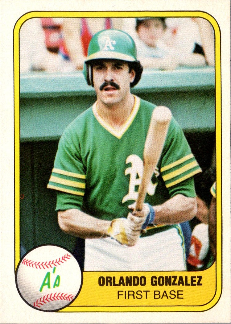 1981 Fleer Orlando Gonzalez