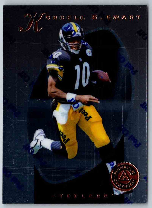 1997 Pinnacle Certified NFL Kordell Stewart #25
