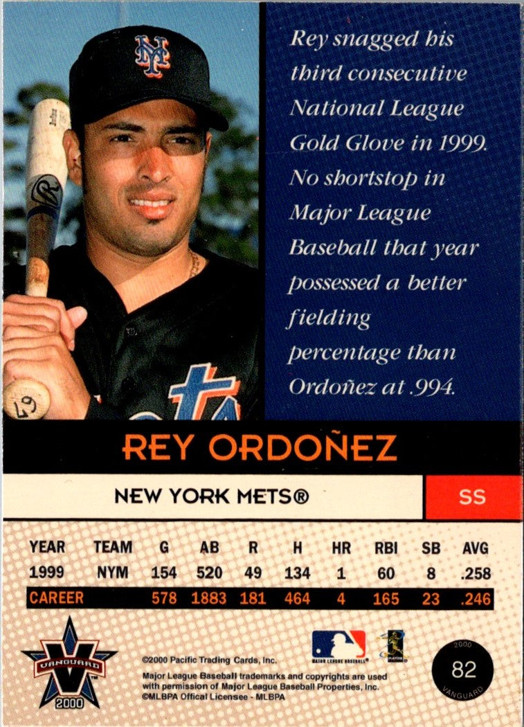 2000 Pacific Vanguard Rey Ordonez