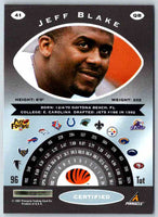 1997 Pinnacle Certified NFL Jeff Blake #41