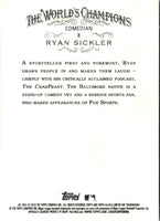2018 Topps Allen & Ginter Ryan Sickler #8